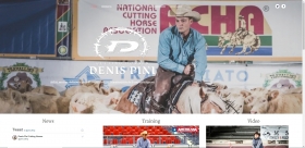 Denis Pini - Cutting Horses - Arpa Studio - Grafica & Web