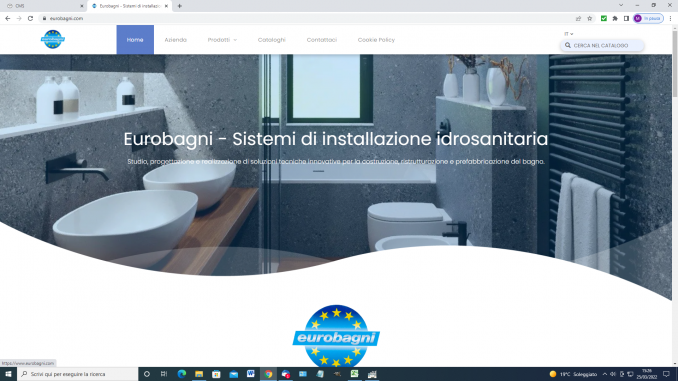 Eurobagni di Pesci Giuseppe & C. Sas - Arpa Studio - Grafica & Webdesign